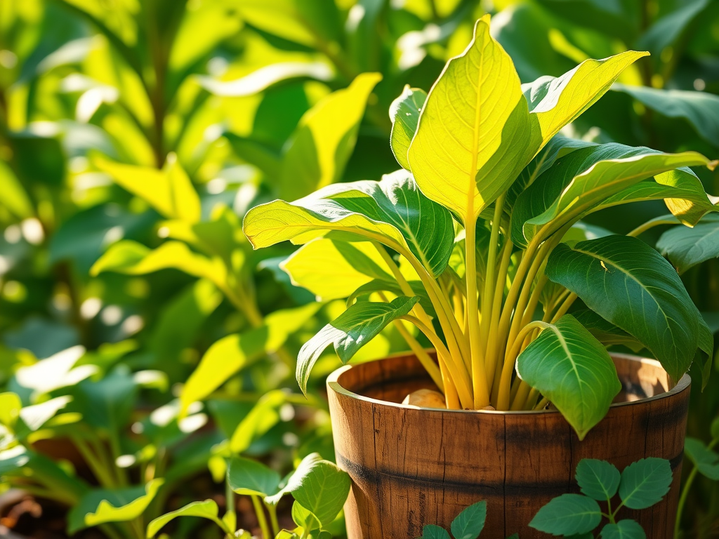 番薯叶种植省钱攻略：剪枝插土就能活，简单到让你怀疑人生！